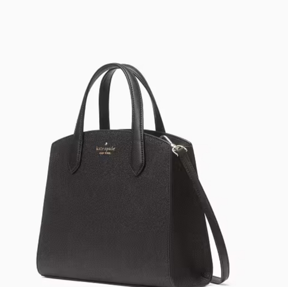 KATE SPADE Tinsel Satchel with Rhinestone Heart Charm - Picture 4 of 7